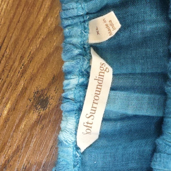 Soft Surroundings Senorita Eyelet Off The Shoulder Dress - Picture 9 of 11